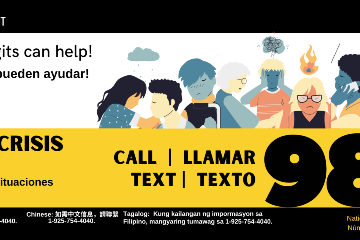 clip art about suicide prevention number to text