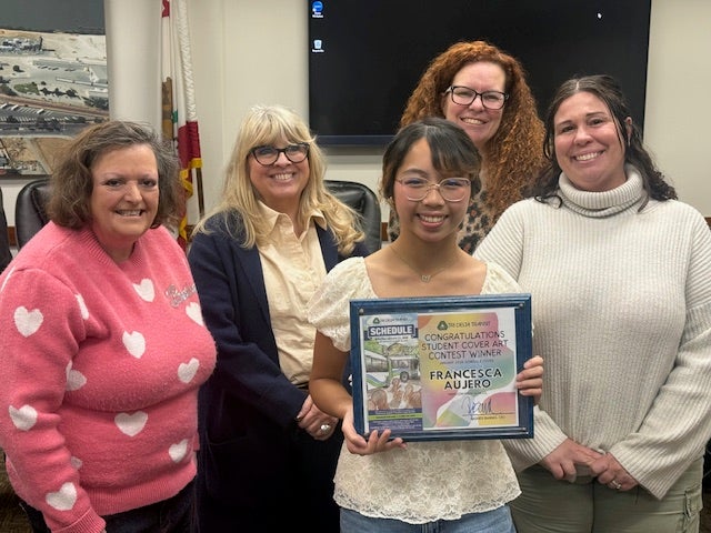 Francesca and Oakley Board Members plus Supervisor Burgis