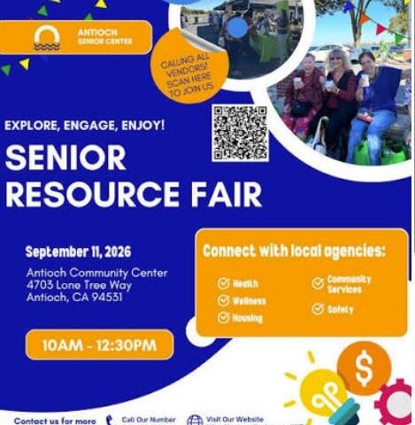 senior resource fair flier