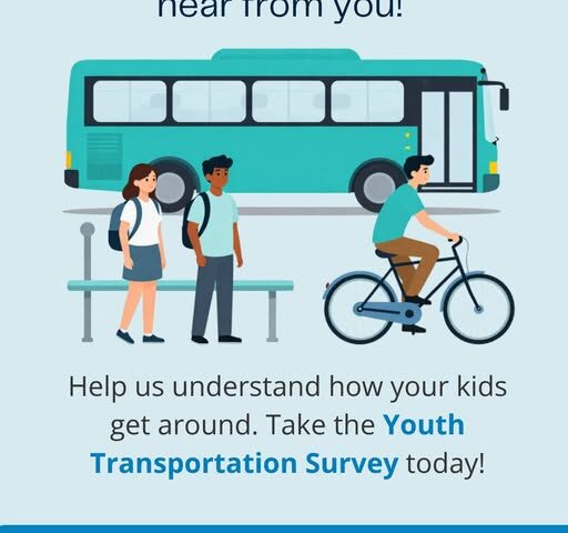 flier about transportation survey